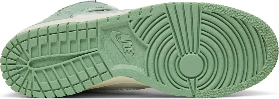 Nike Dunk High 1985 Enamel Green Denim 14M New