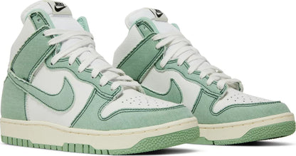 Nike Dunk High 1985 Enamel Green Denim 14M New