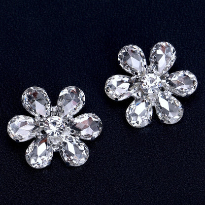 Paris - Crystal Bridal Shoe Clips