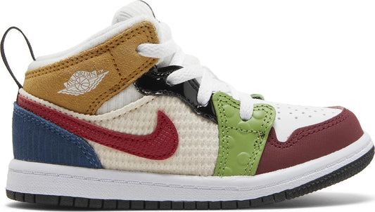 Air Jordan 1 Mid SE TD 'Messy Room' Size 3C New