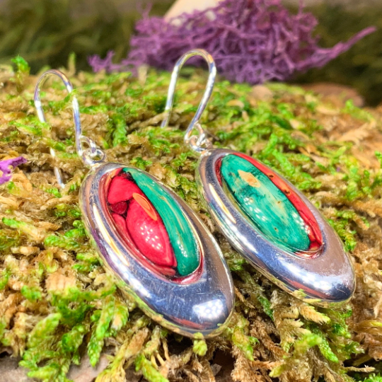 Heathergems Celtic Teardrop Earrings