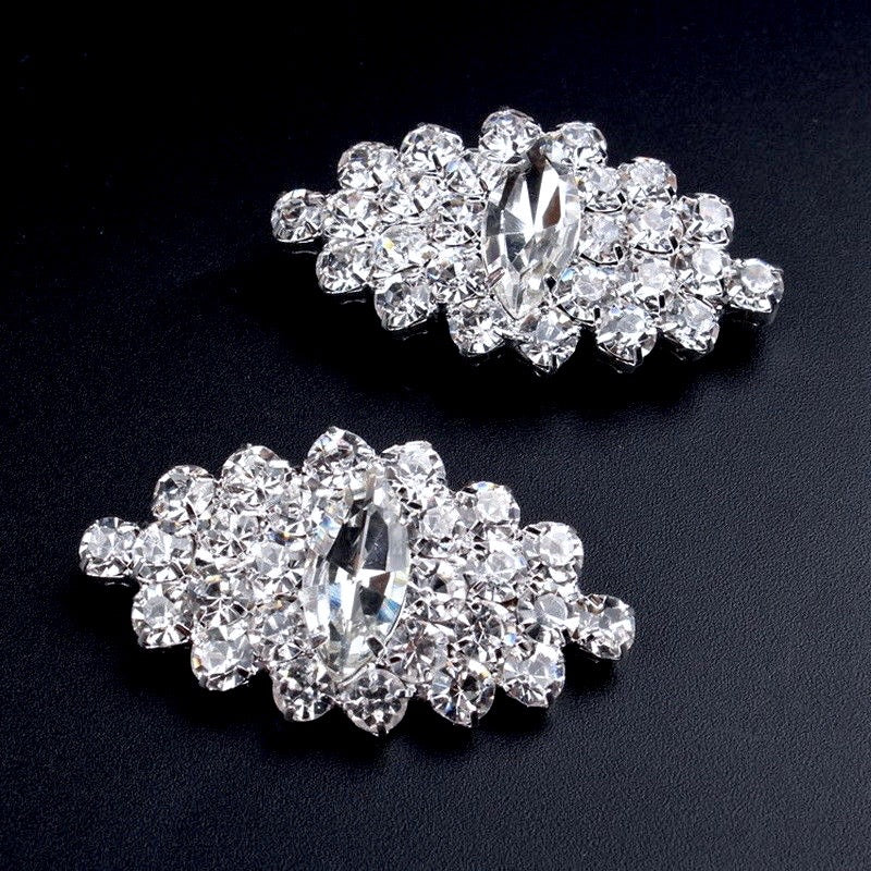 Paris - Crystal Bridal Shoe Clips