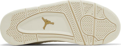 Jordan 4 Retro Metallic Gold New Size 7.5W