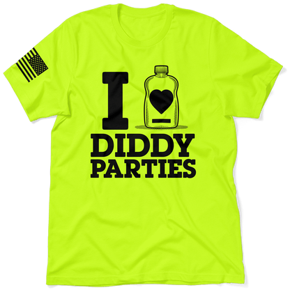 I Love Did*y Parties - Heather Gray T-Shirt