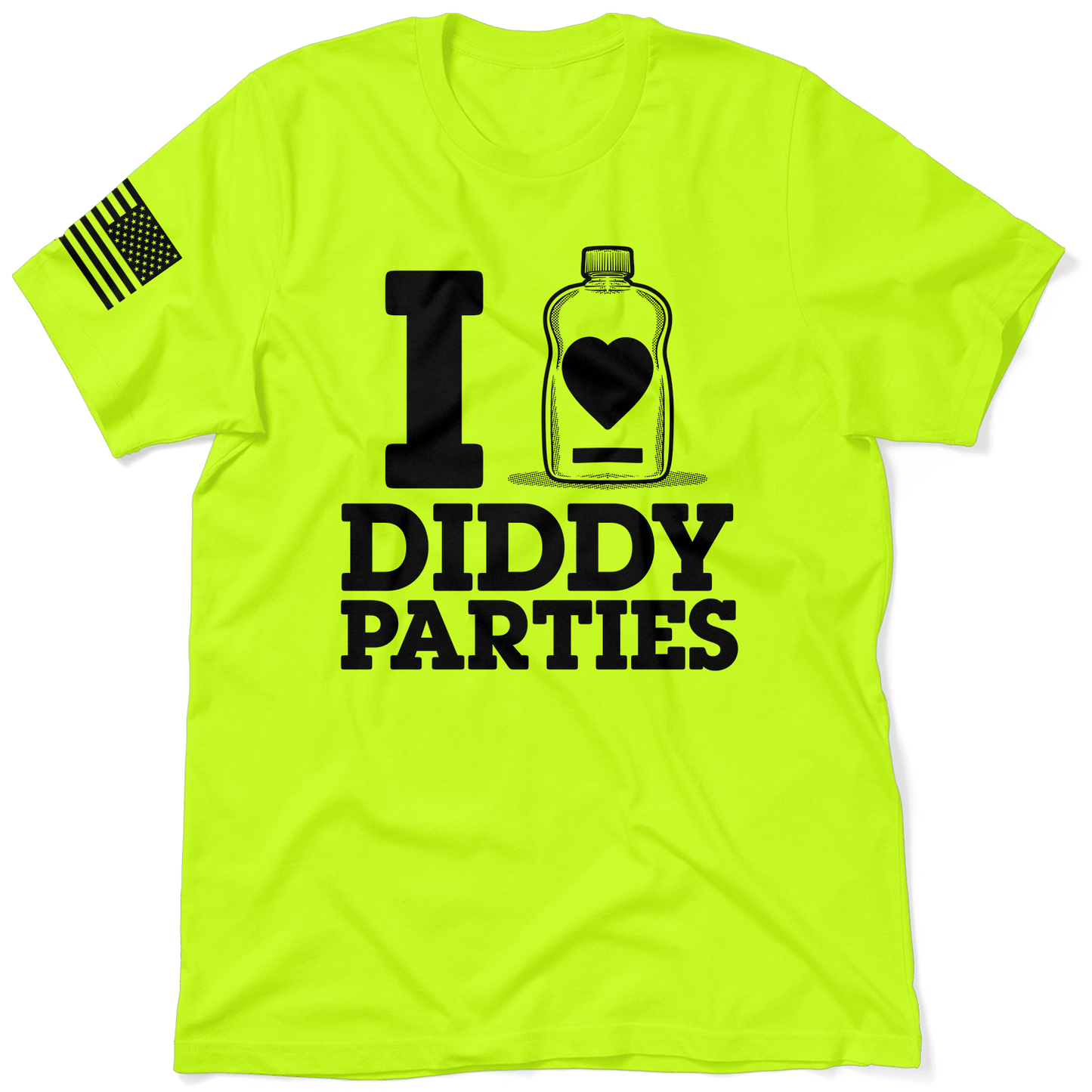I Love Did*y Parties - Heather Gray T-Shirt