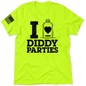 I Love Did*y Parties - Heather Gray T-Shirt