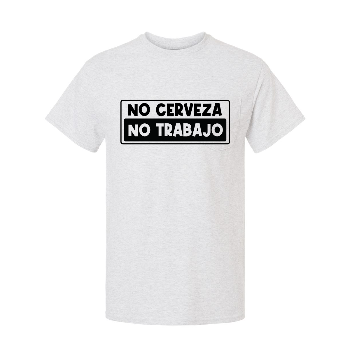 No Cerveza - Safety Yellow T-Shirt