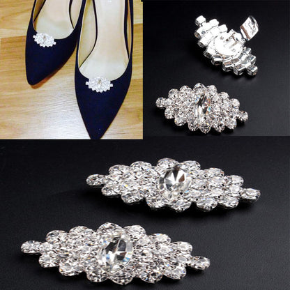 Paris - Crystal Bridal Shoe Clips