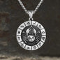 12 Constellation Divination Stainless Steel Pendant