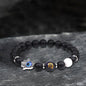 12 Constellations Zodiac Lucky Natural Stone Bracelet