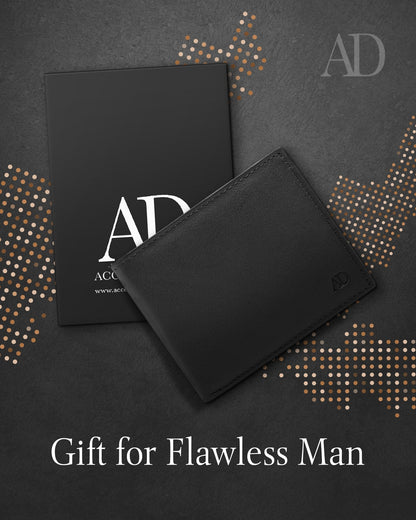 Bifold Wallet With Flip-Up ID Window