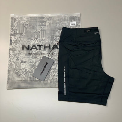 NATHAN Interval 6" Inseam Bike Short Women's Black Size XL NS51520-00001-XL