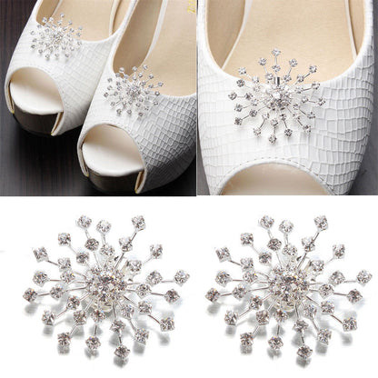 Paris - Crystal Bridal Shoe Clips