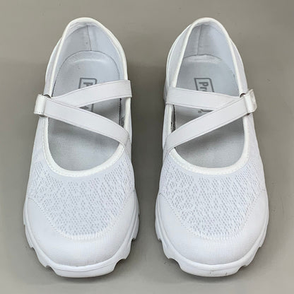 PROPET Travelactiv Mary Jane Shoes N(AA) Women's SZ 7.5 White W5103W-N-07H