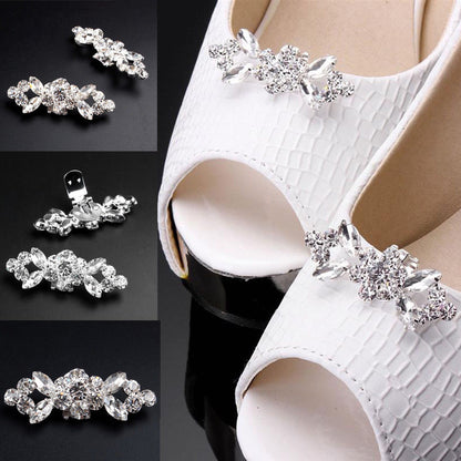 Paris - Crystal Bridal Shoe Clips