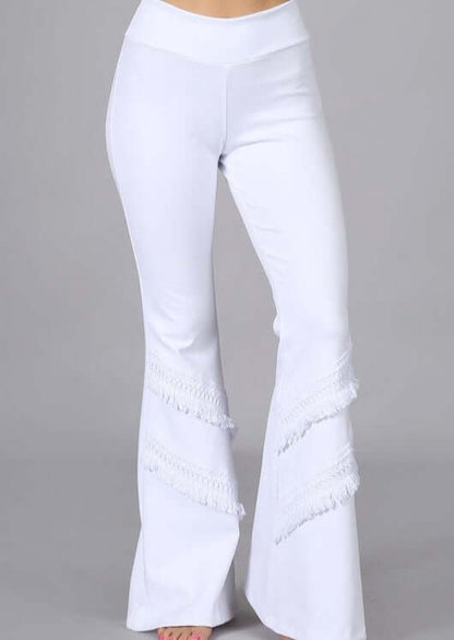 Fit & Flare Fringe Pants Made in USA