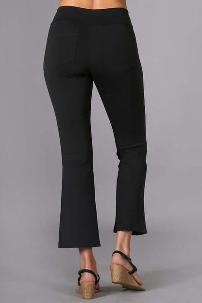 Ankle Stretch Pants with Slight Bell Flare