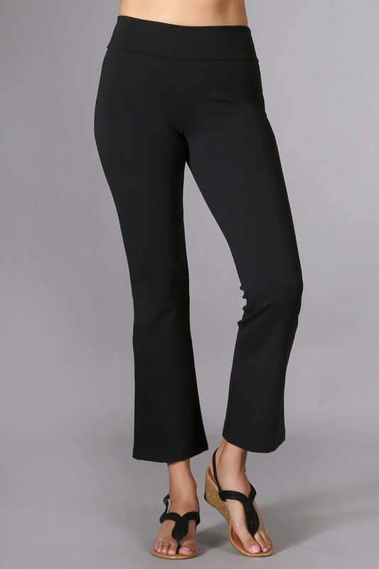 Ankle Stretch Pants with Slight Bell Flare