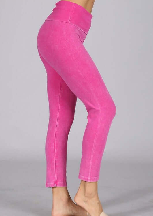 Easy Fit USA Cotton Capri Leggings Made in USA