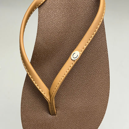 COBIAN Nia's Bounce 2 Synthetic Leather Sandals Women's Sz 8, EU 38.5 Tan NIA25-230-8