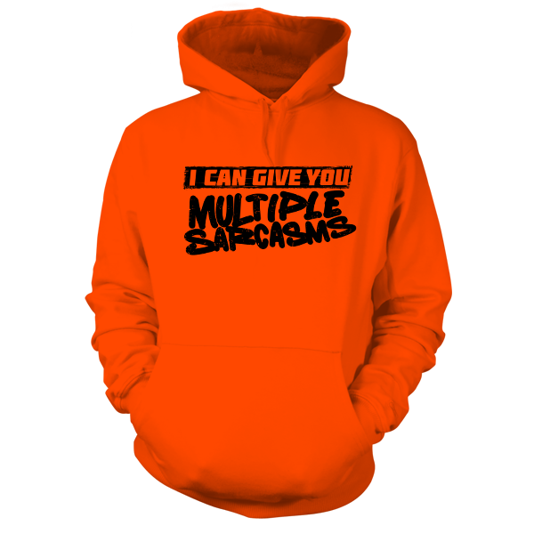 Multiple Sarcasms - Safety Yellow Hoodie