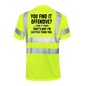 Happier Than You- Reflective Safety T-Shirt