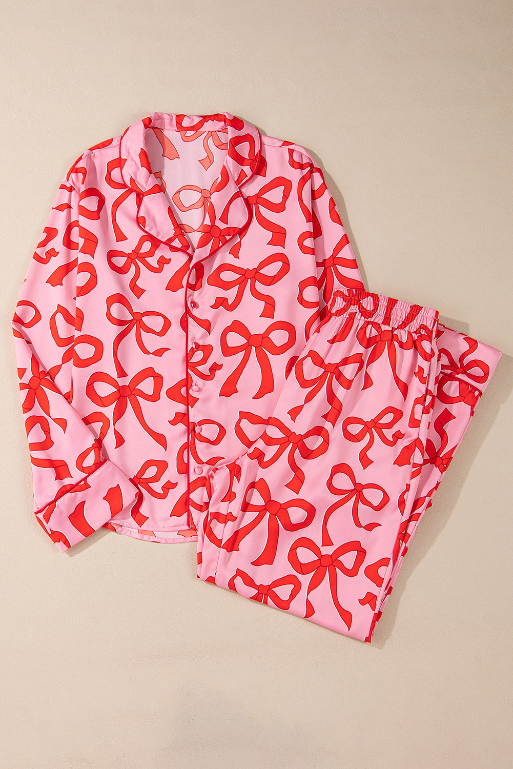 Pink Bow Pajamas