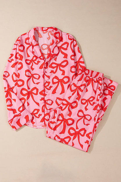Pink Bow Pajamas