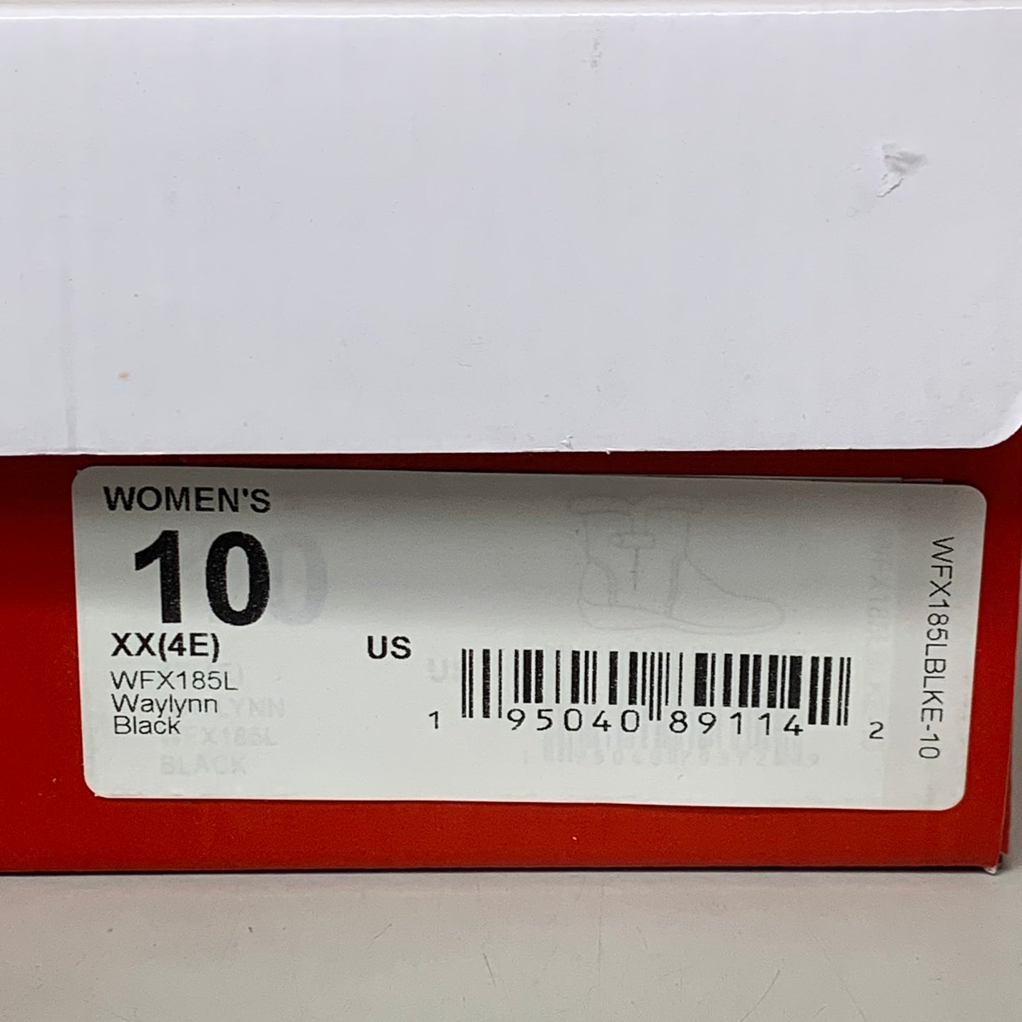 PROPET Waylynn Mid Height Casual Boot XX(4E) Women's SZ 10 Black WFX185LBLKE-10