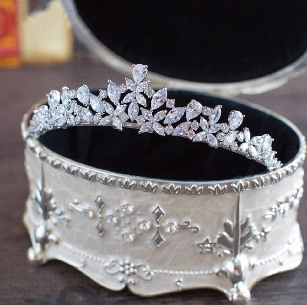Theresa - Wedding Cubic Zirconia Tiara