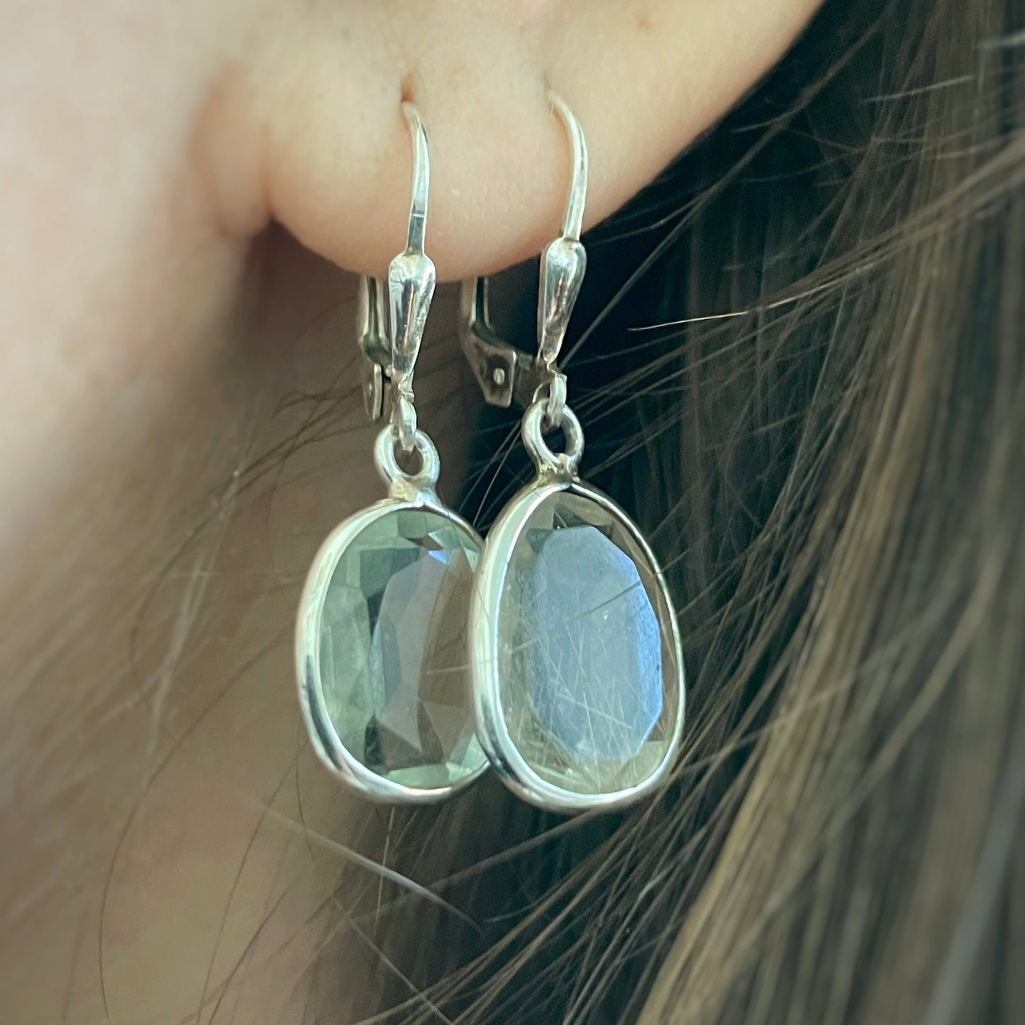 Golden Rutile Danglers