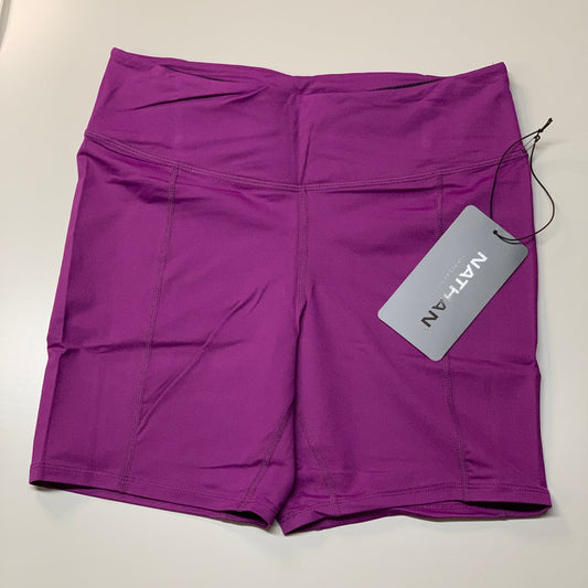 NATHAN Interval 6" Inseam Bike Short Women's Plum Size XS NS51520-70030-XS