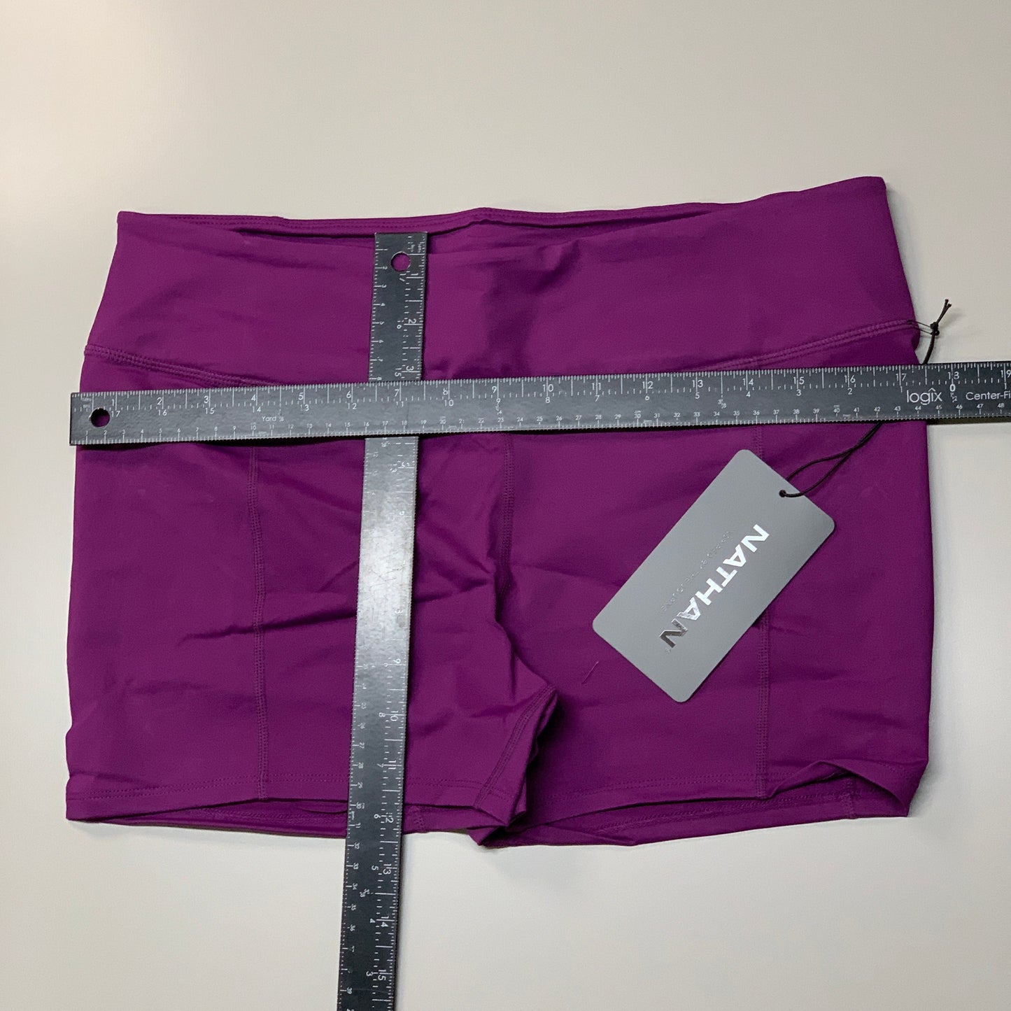 NATHAN Interval 3" Inseam Bike Short Women's Plum Size XL NS51040-70030-XL