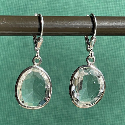 Clear Quartz Danglers