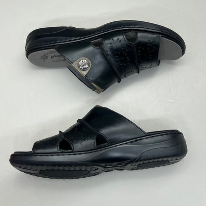 PROPET Gertie Supportive Sandal Orthotic Women's Sz 11 Width W(D) Black WSO041L