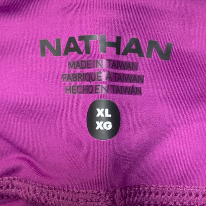 NATHAN Interval 3" Inseam Bike Short Women's Plum Size XL NS51040-70030-XL