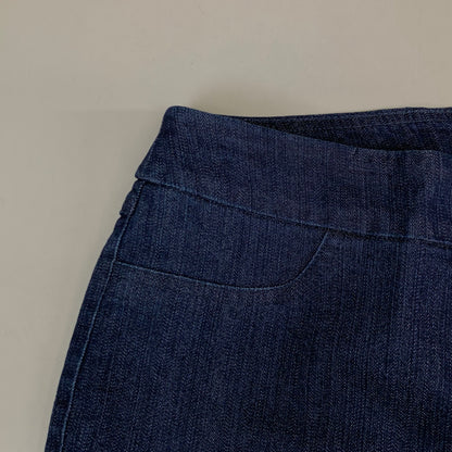MULTIPLES Ankle Pants Petite Women's Sz 10P Denim M2623P