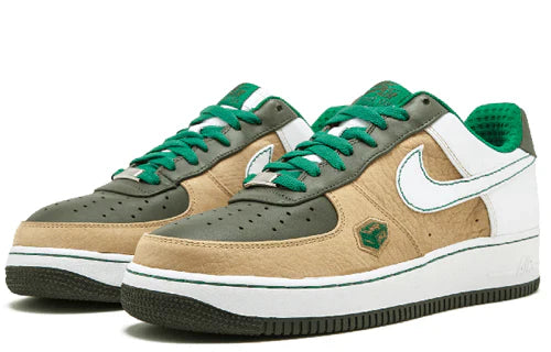 Nike Air Force 1 Premium 07 'White Green Size 9.5M New
