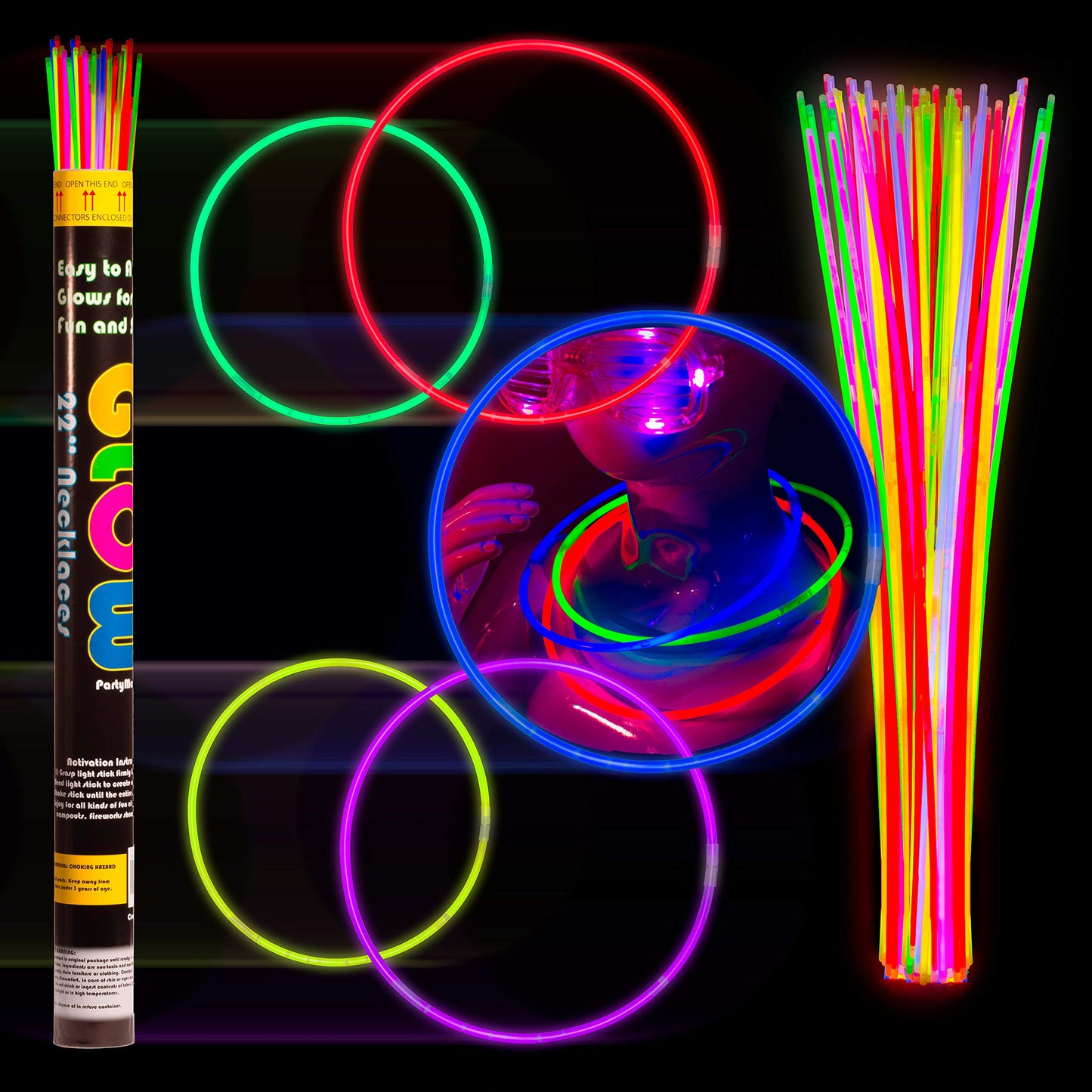 200 Piece Glow Combo Set