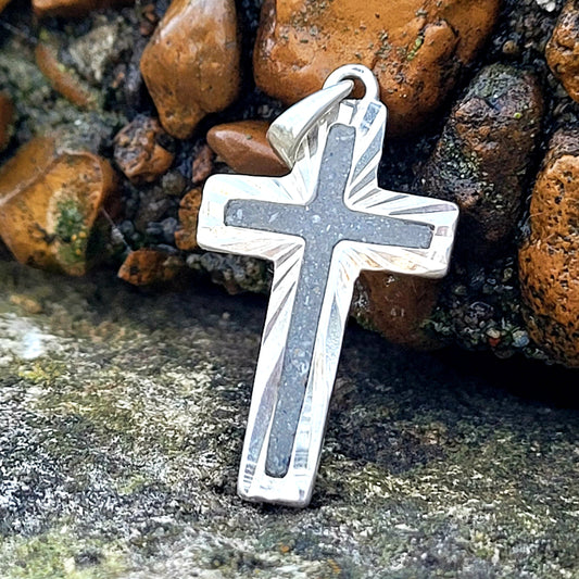 .925 Sterling Silver Cross Pendant