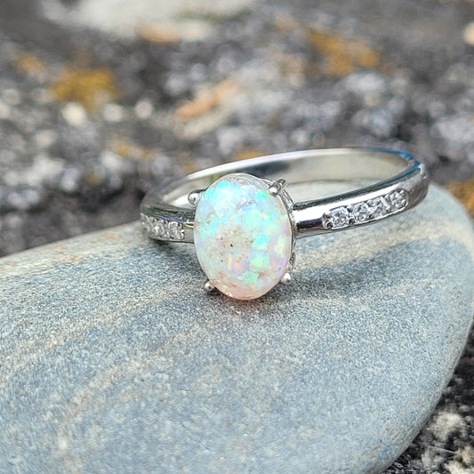 Bell's Vision Memorial Opal Ring