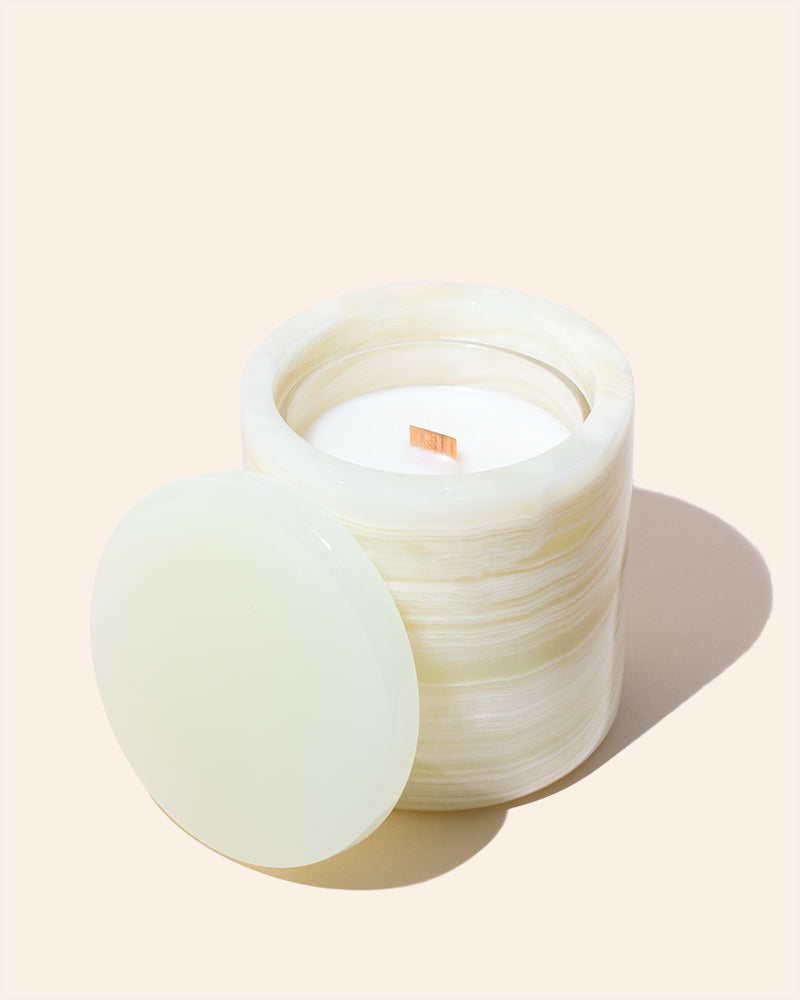 translucent candle refill insert