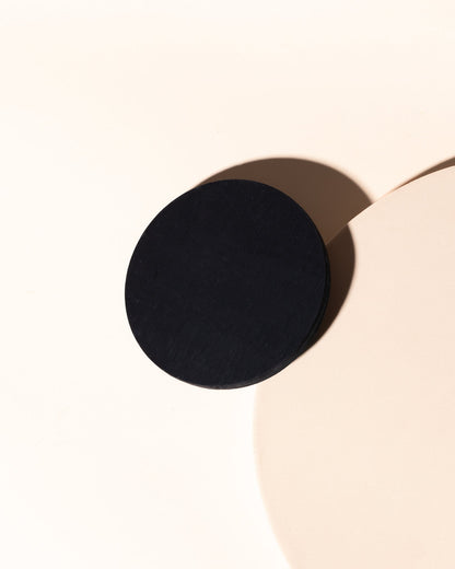thick wood candle lid with gasket