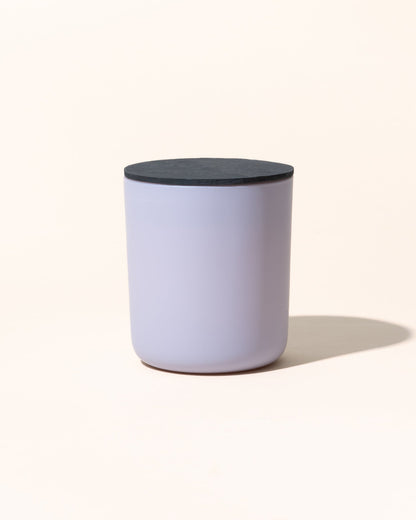 thin wood candle lid with gasket