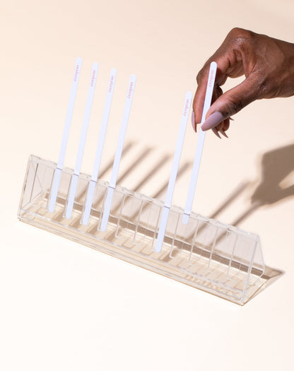 translucent blotter strip holder