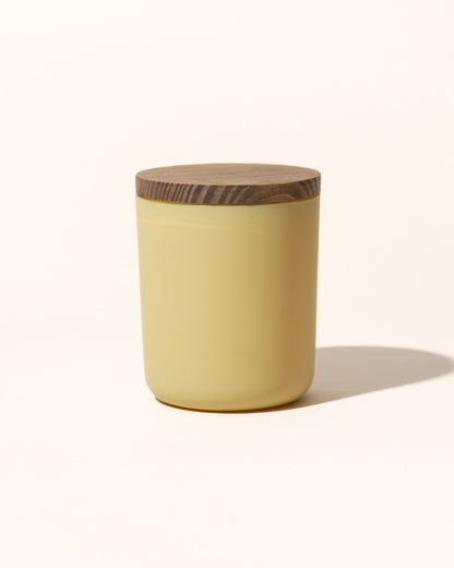thick wood candle lid with gasket