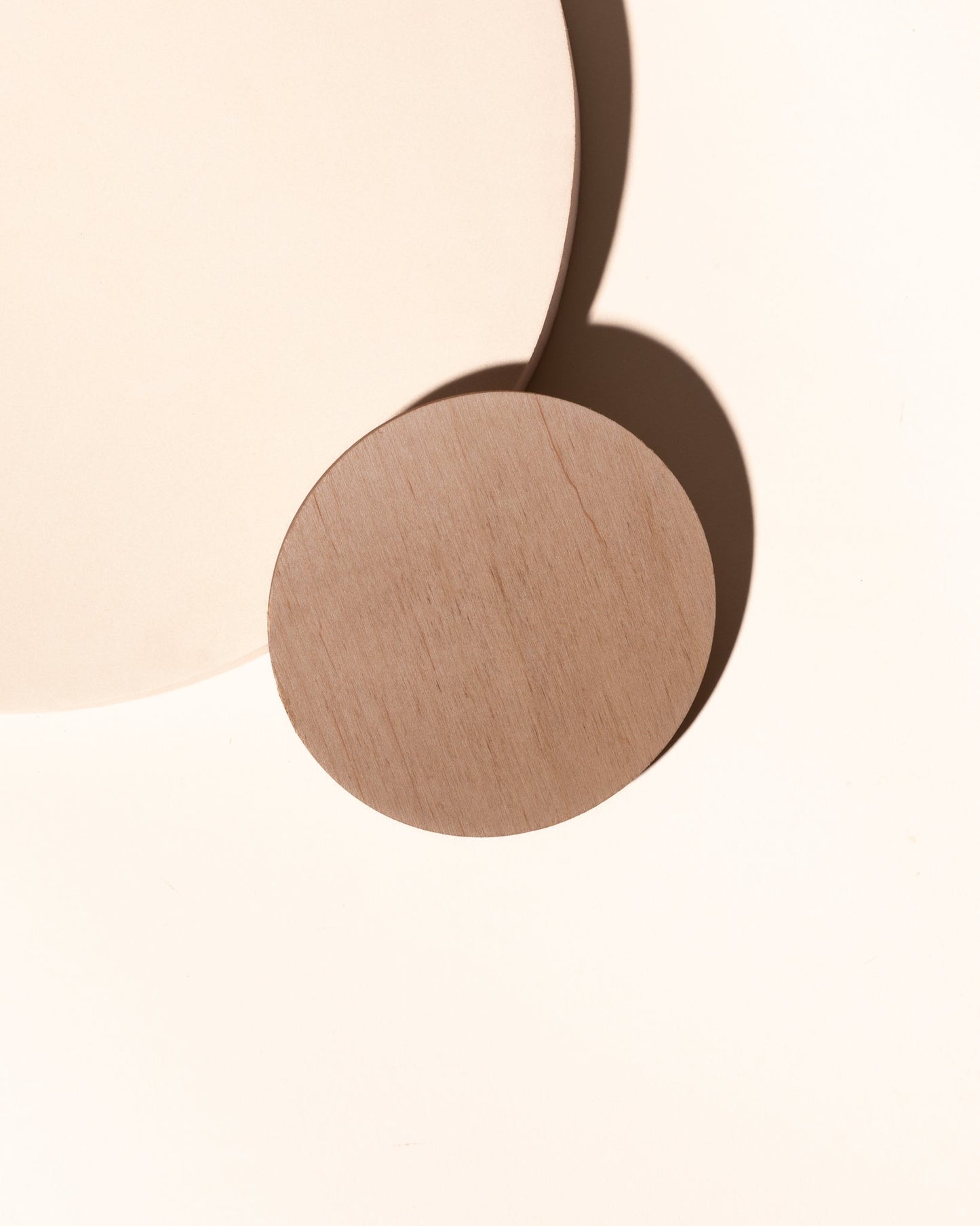 thin wood candle lid with gasket