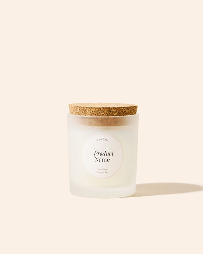 7oz icon private label candle