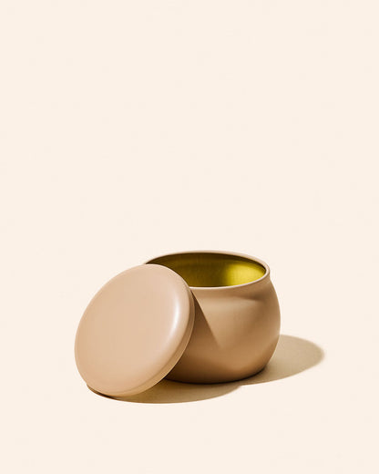 4oz amore™ candle tin & lid
