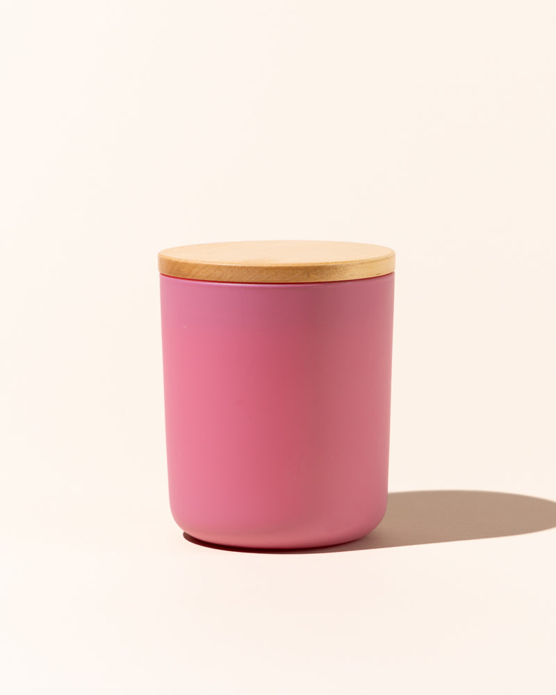 thick wood candle lid with gasket